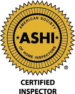 American Society Of Home Inspectors Certified Inspector Badge - ASHI Member #262616